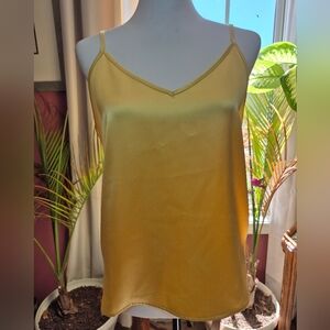 Rachel Zoe V-Neck Yellow Camisole - Size Medium